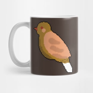 Wings of Wonder: Pixel Art Bird Design for Trendy Fashion Mug